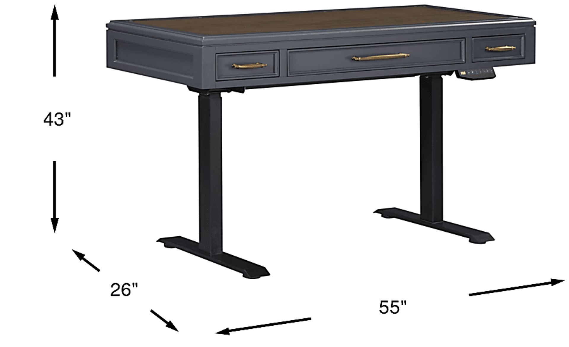 Dimension Image. Please refer to the Dimension Tab on this page for dimension details.