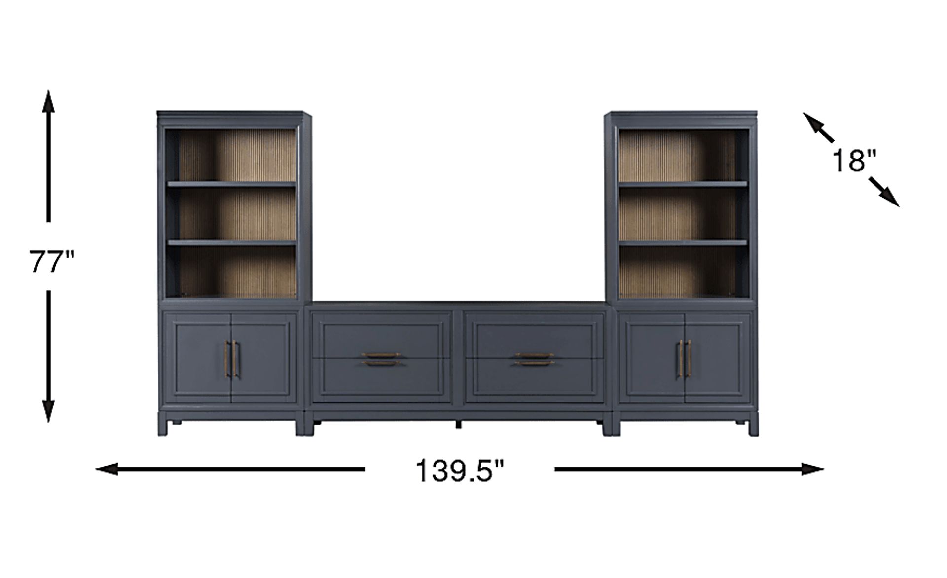 Dimension Image. Please refer to the Dimension Tab on this page for dimension details.