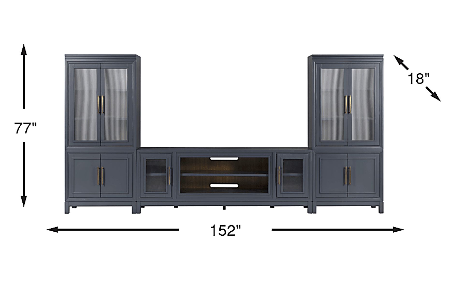 Dimension Image. Please refer to the Dimension Tab on this page for dimension details.