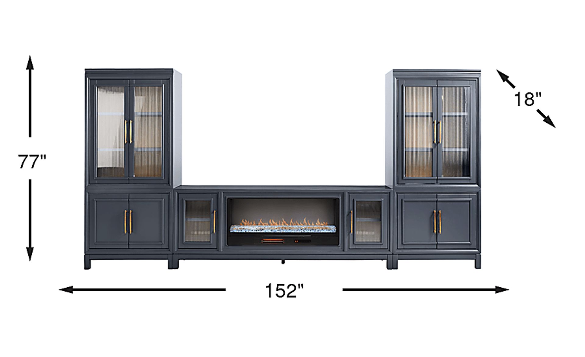 Dimension Image. Please refer to the Dimension Tab on this page for dimension details.