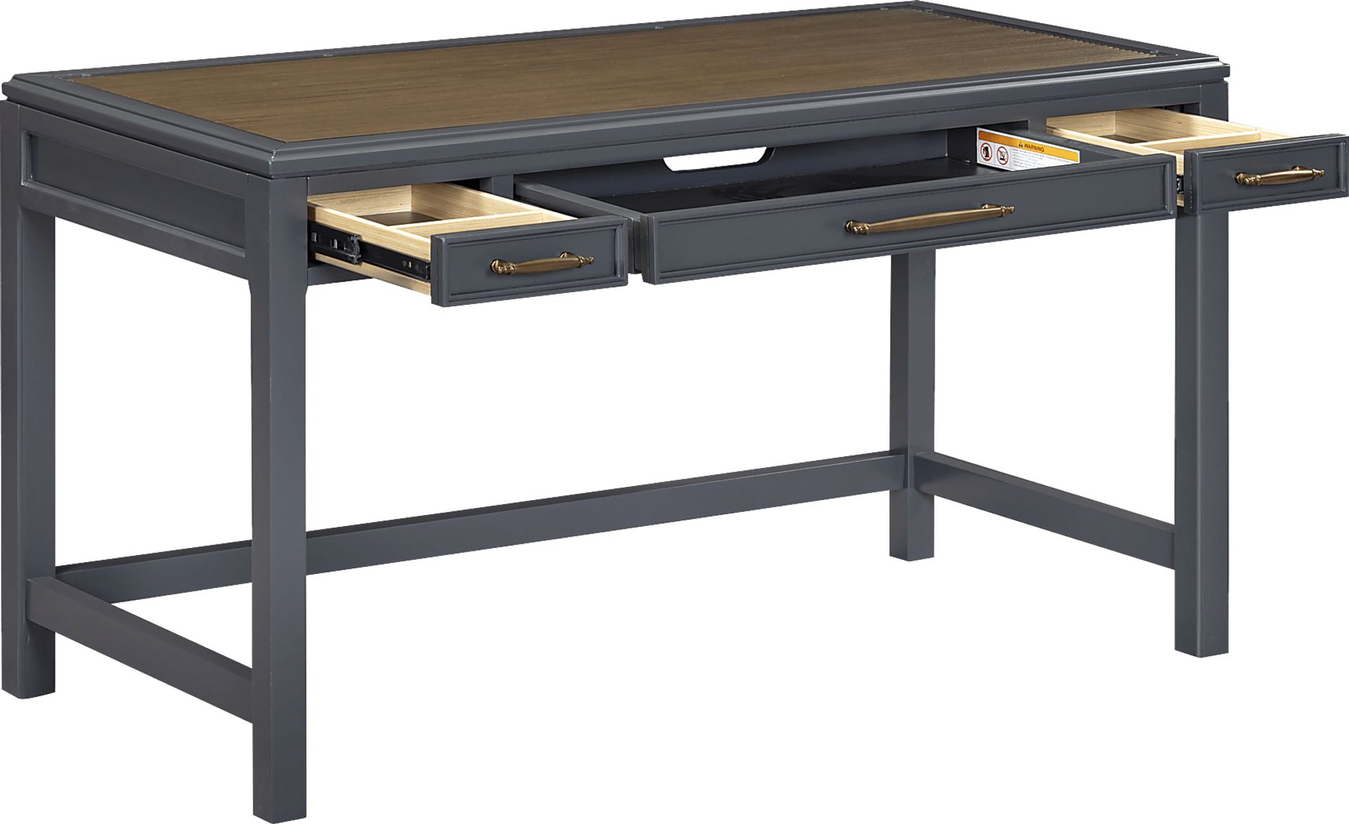 Albion Blue Writing Desk - Image 2