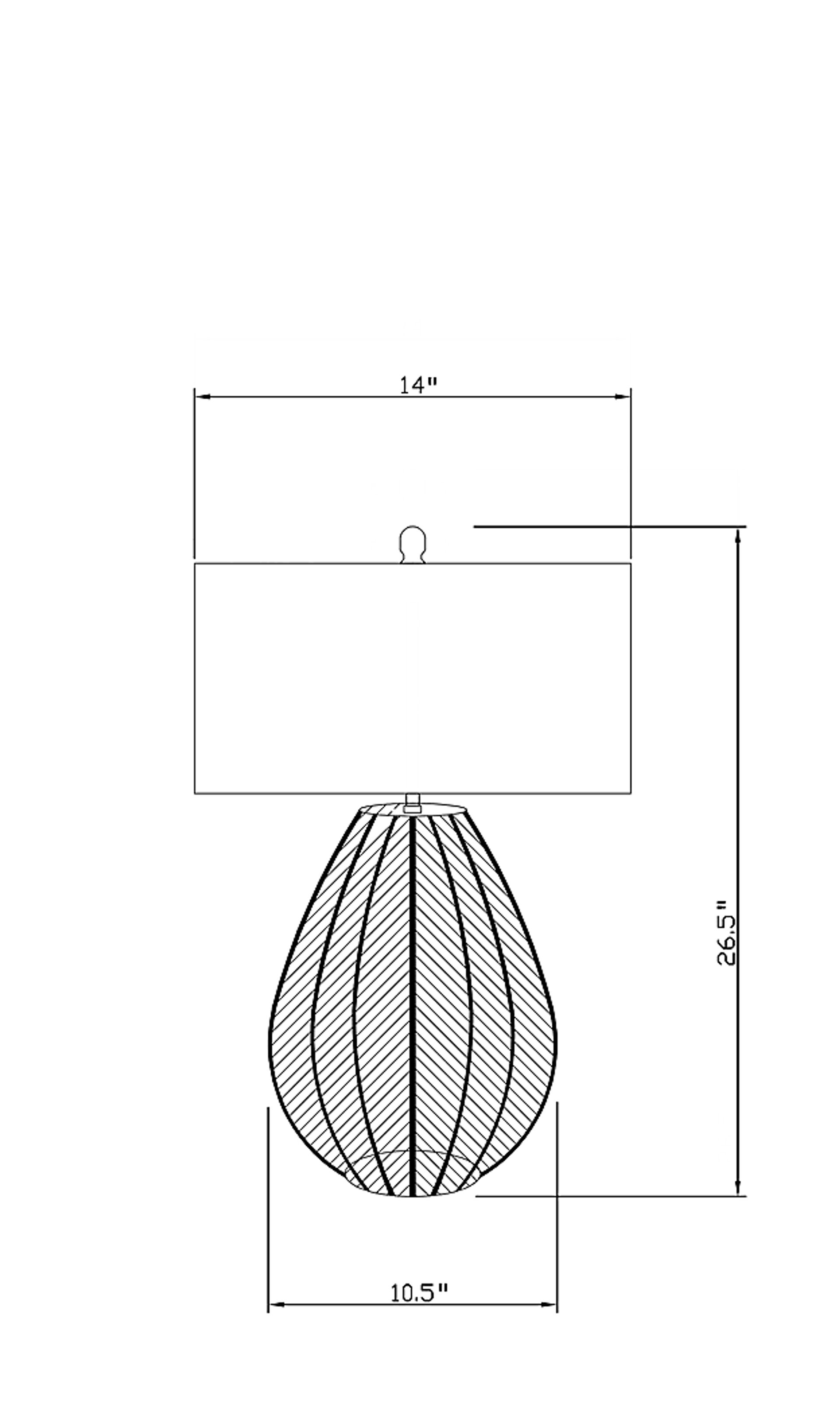 Albion Street Black Lamp - Image 6