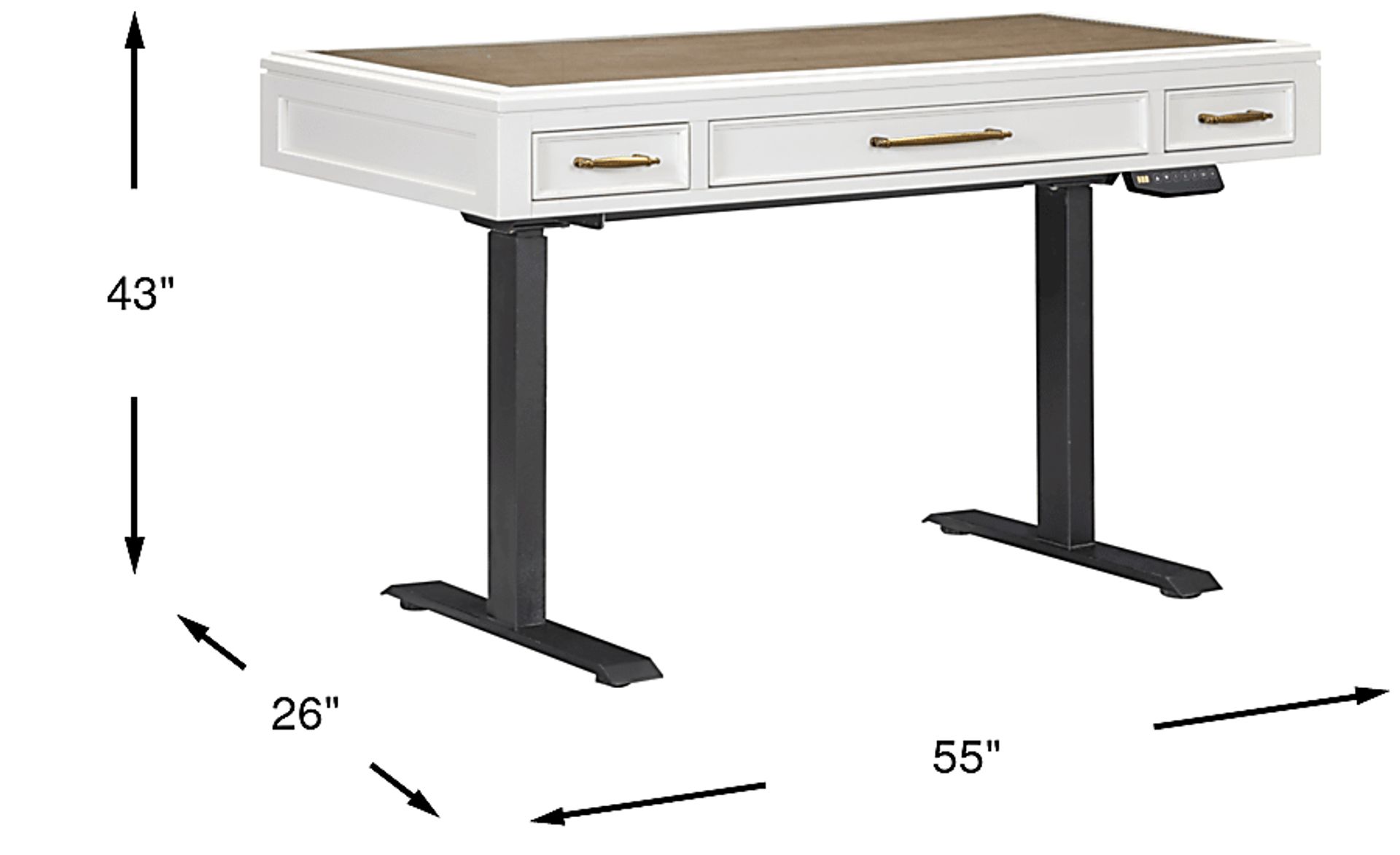 Dimension Image. Please refer to the Dimension Tab on this page for dimension details.