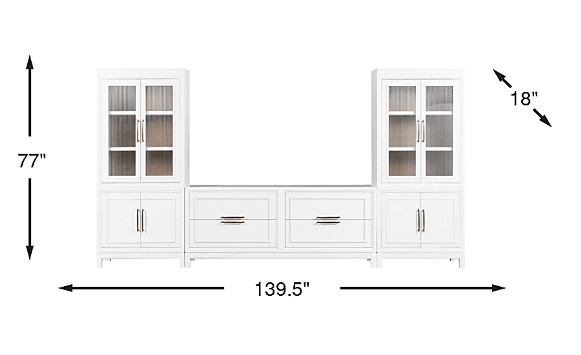 Dimension Image. Please refer to the Dimension Tab on this page for dimension details.