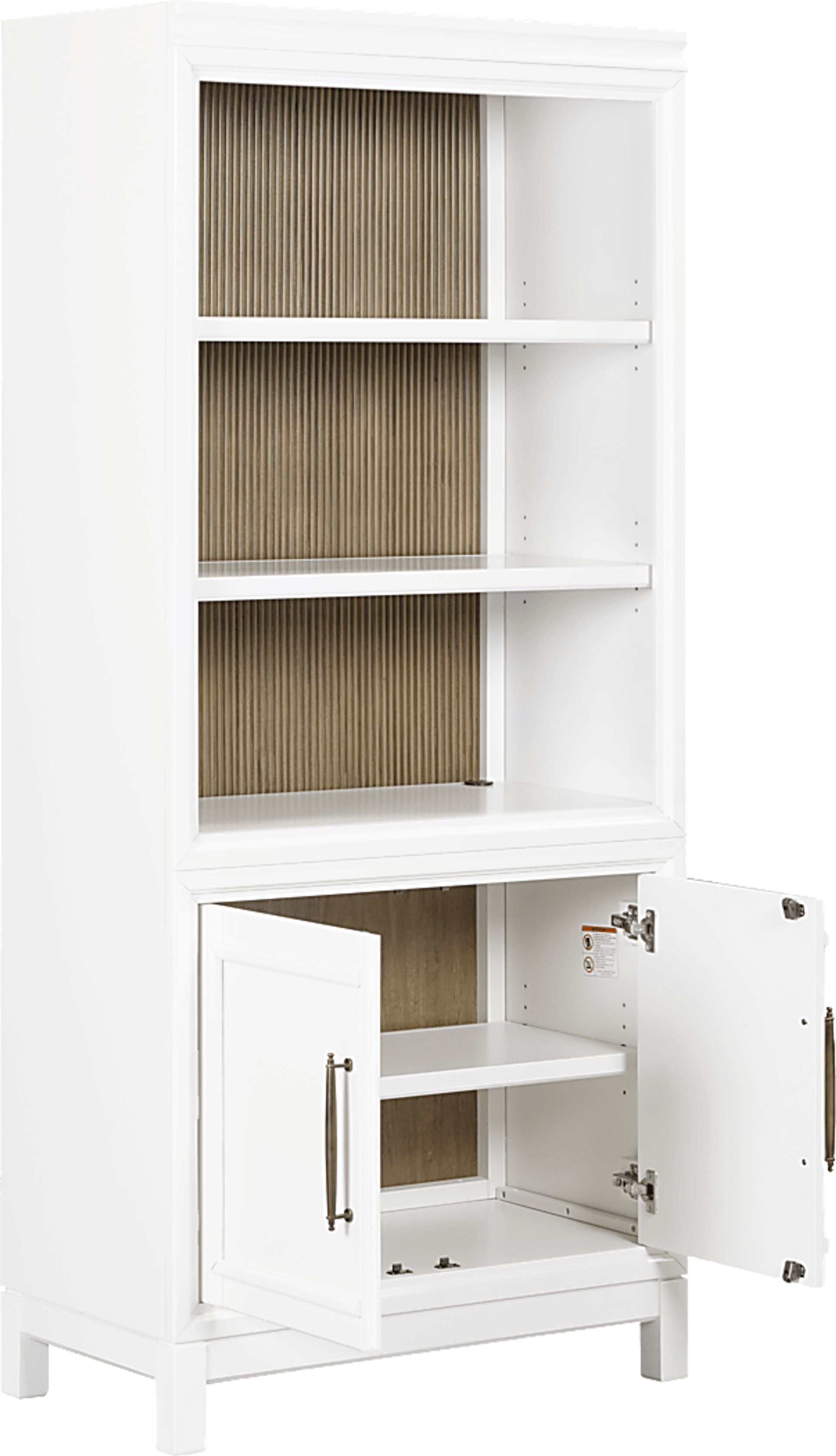 Albion White Bookcase - Image 2