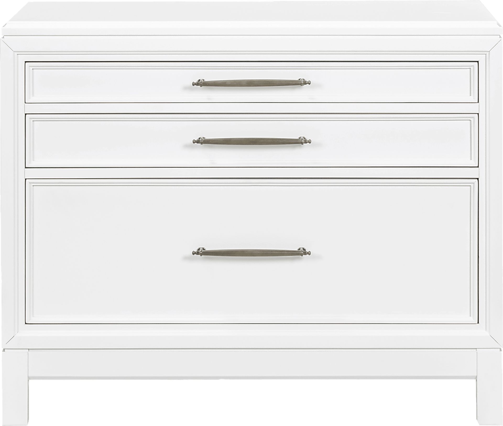 Albion White File Cabinet - Image 3