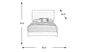 Albritt Dark Gray 3 Pc Full Upholstered Bed