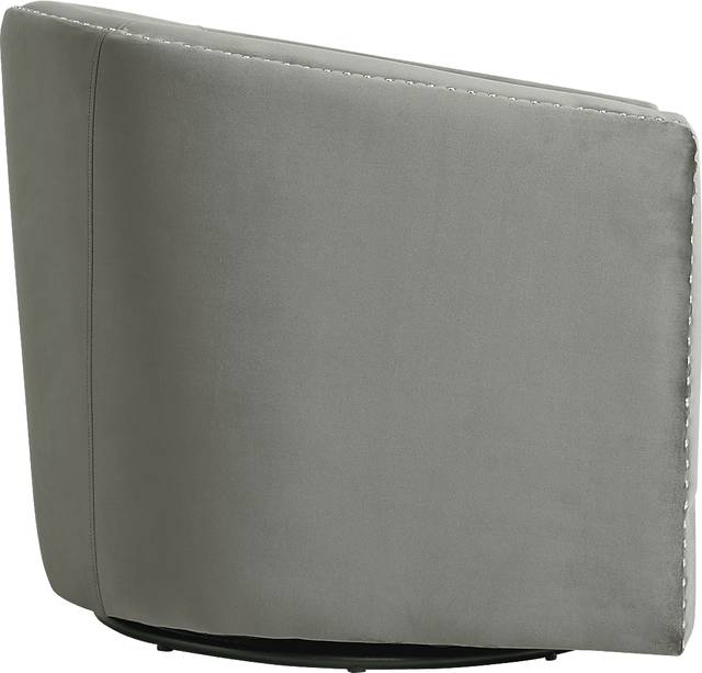 Albury Gray Swivel Chair - Thumbnail - Image 3