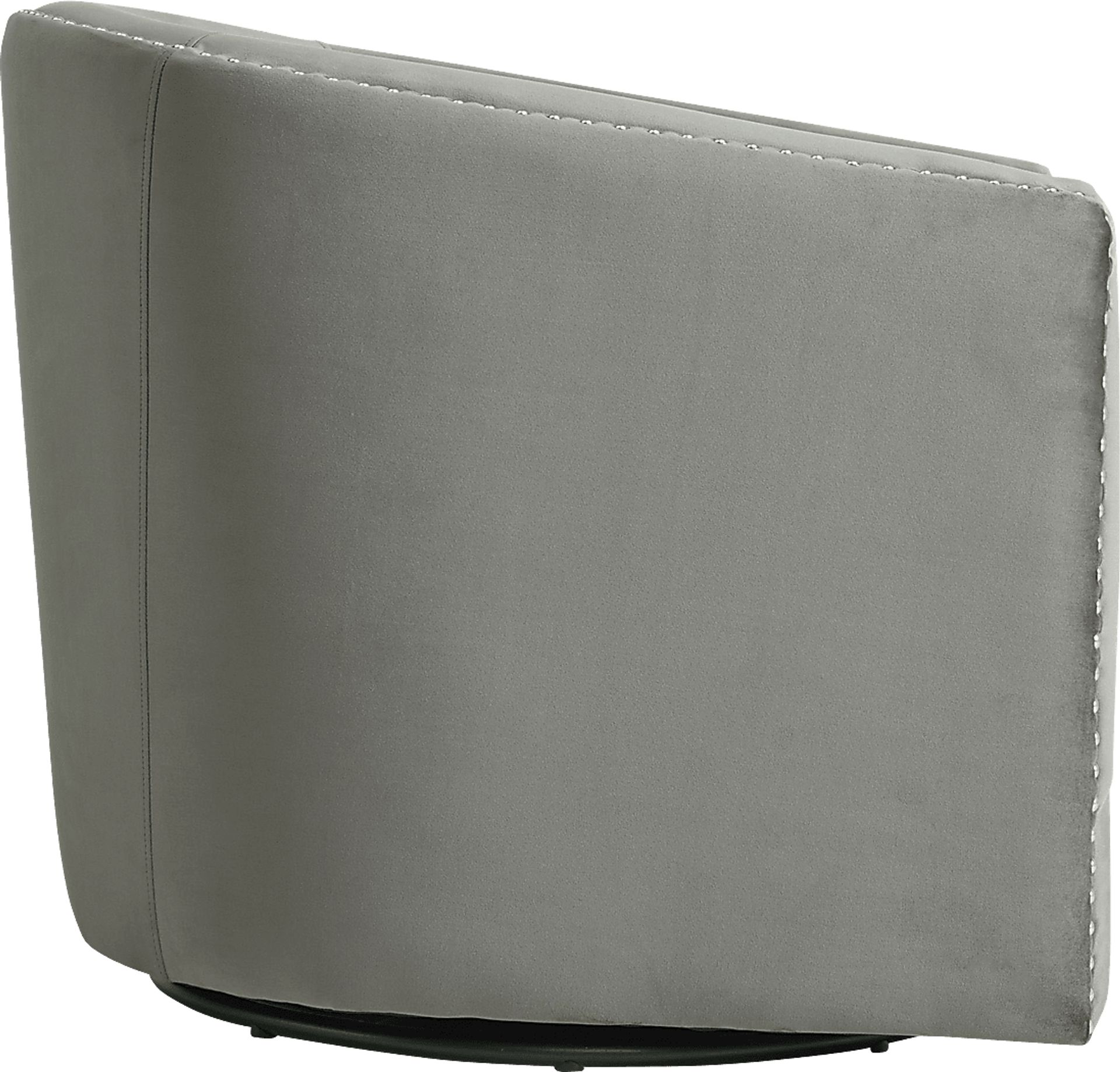 Albury Gray Swivel Chair - Image 3