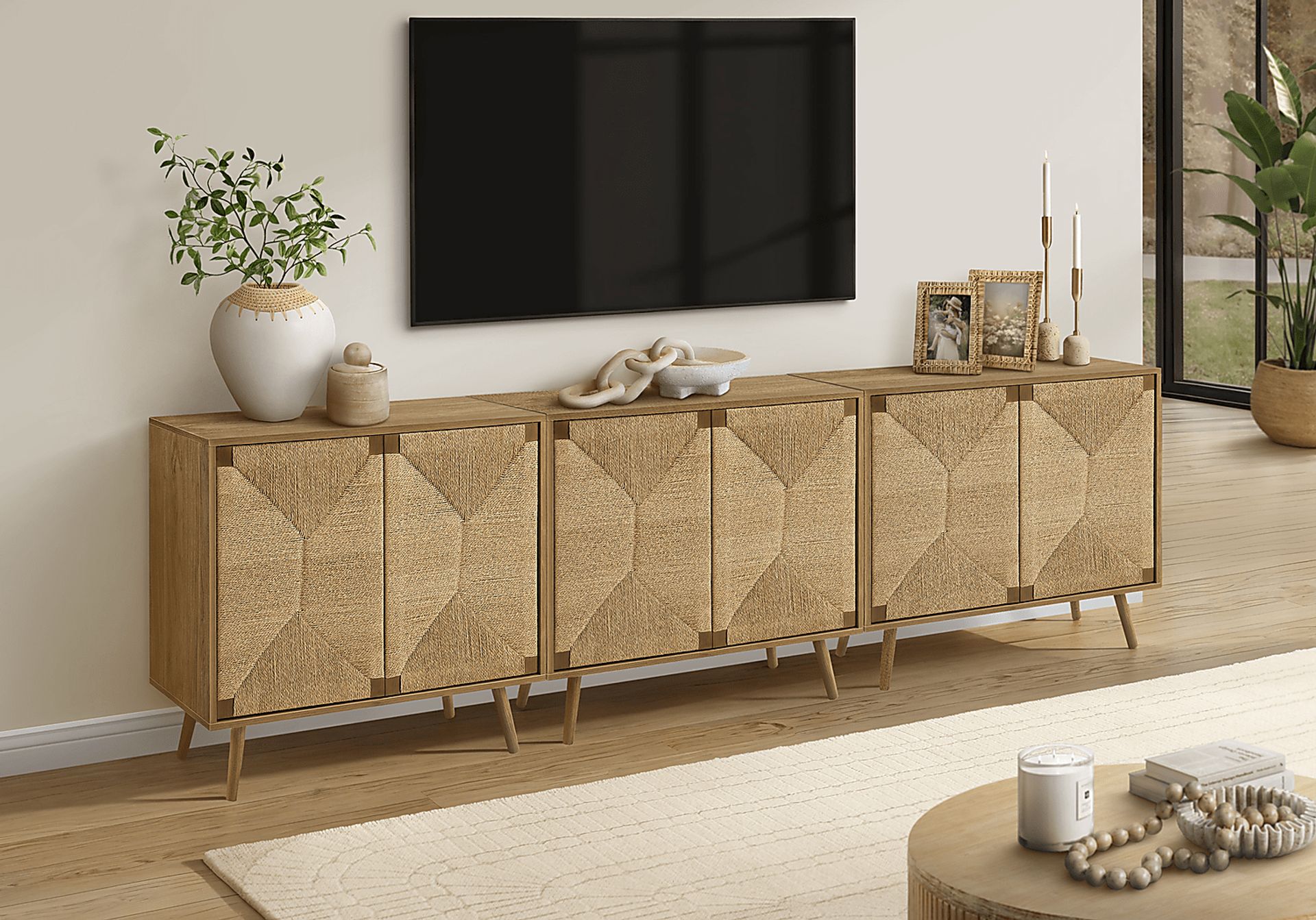 Alcala Brown Accent Cabinet - Image 4
