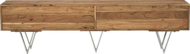 Alcante Brown 80 in. Tv Console - Thumbnail - Image 7