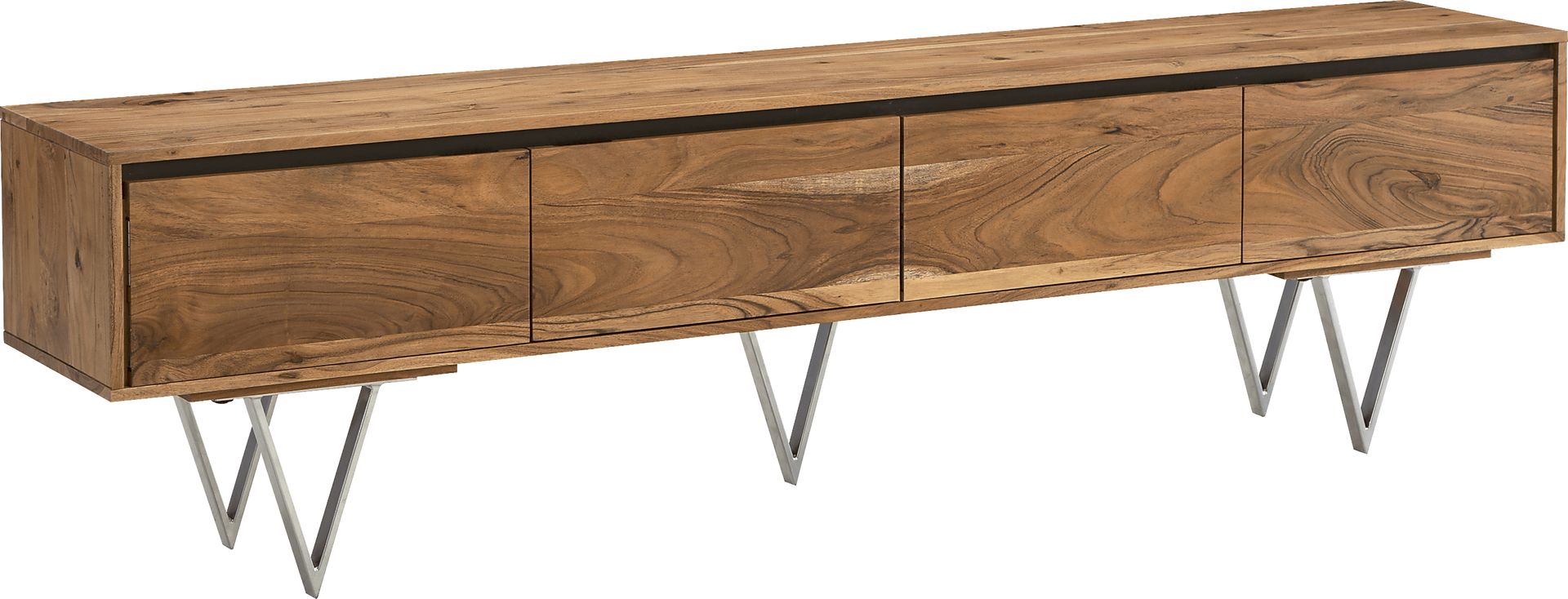 Alcante Brown 80 in. Tv Console - Image 1