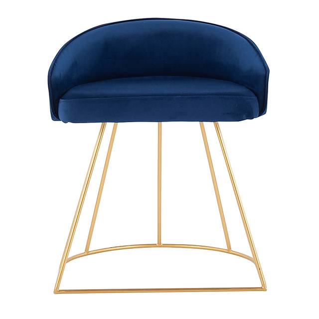 Alcanza Blue Vanity Stool - Thumbnail - Image 5