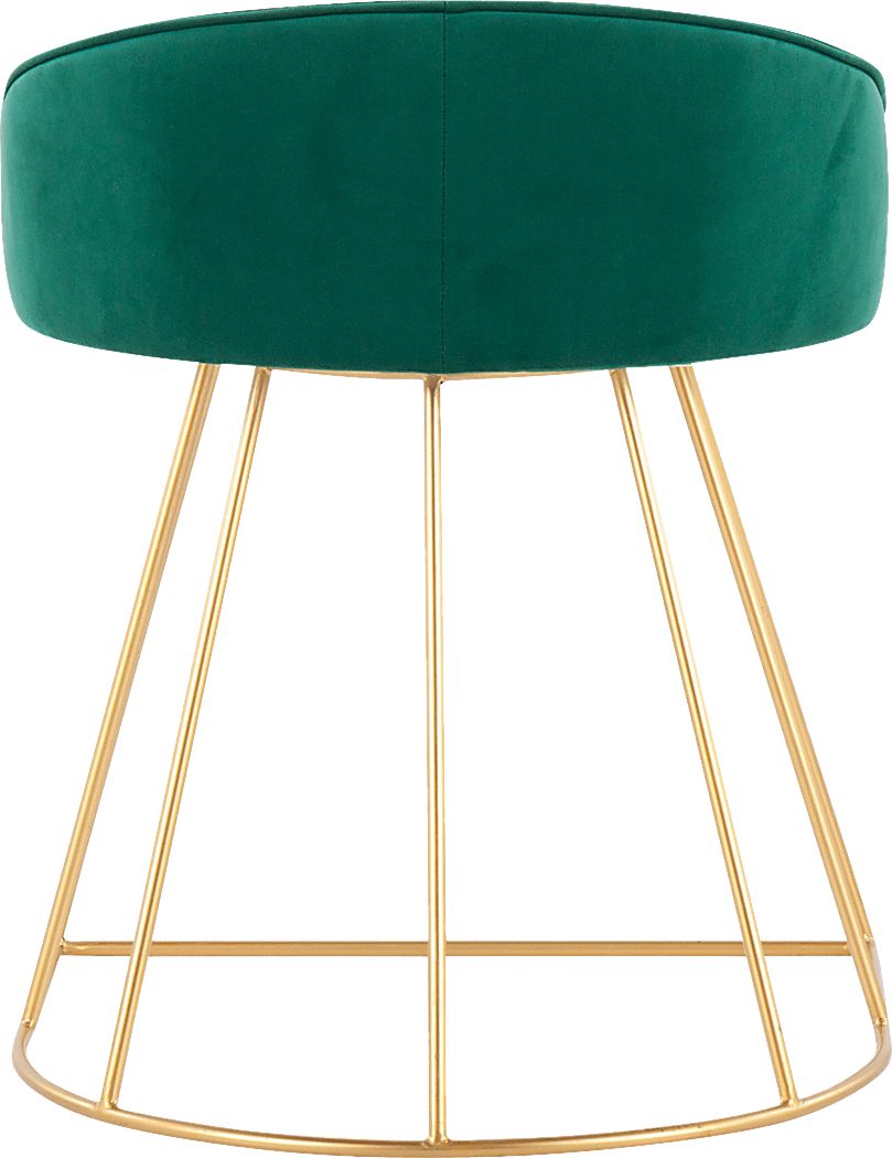 Alcanza Green Vanity Stool - Thumbnail 2