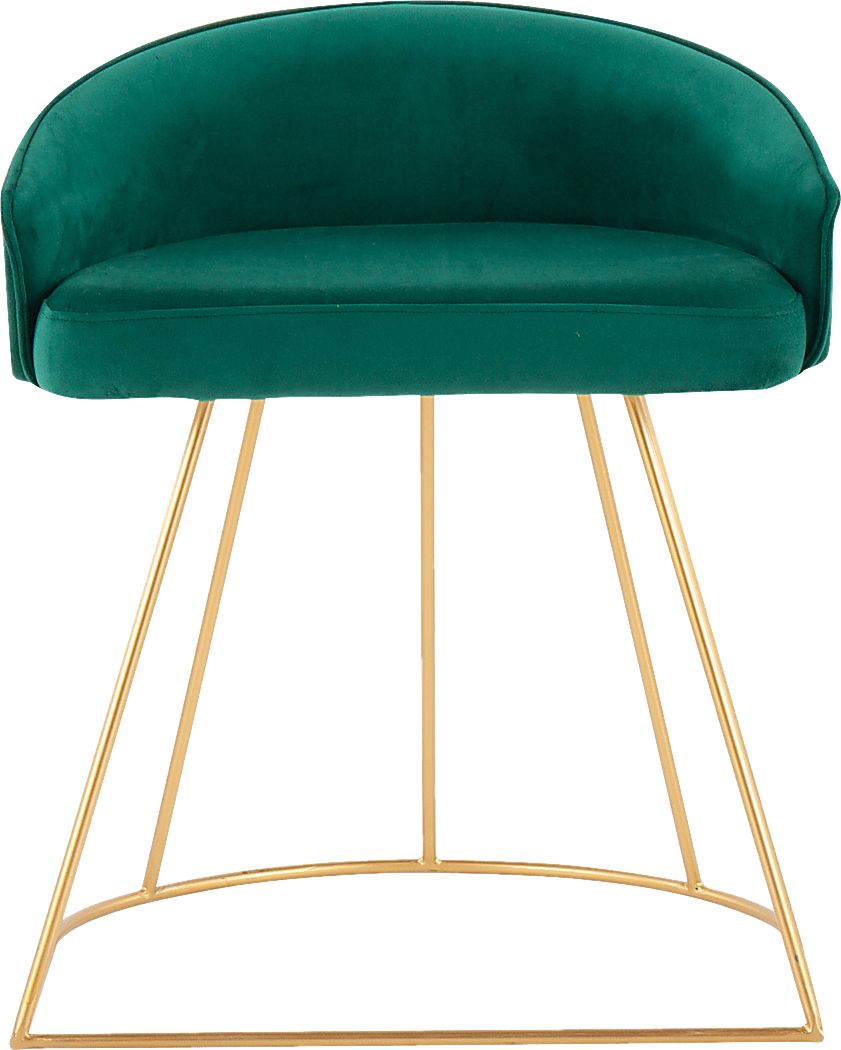 Alcanza Green Vanity Stool - Thumbnail 4