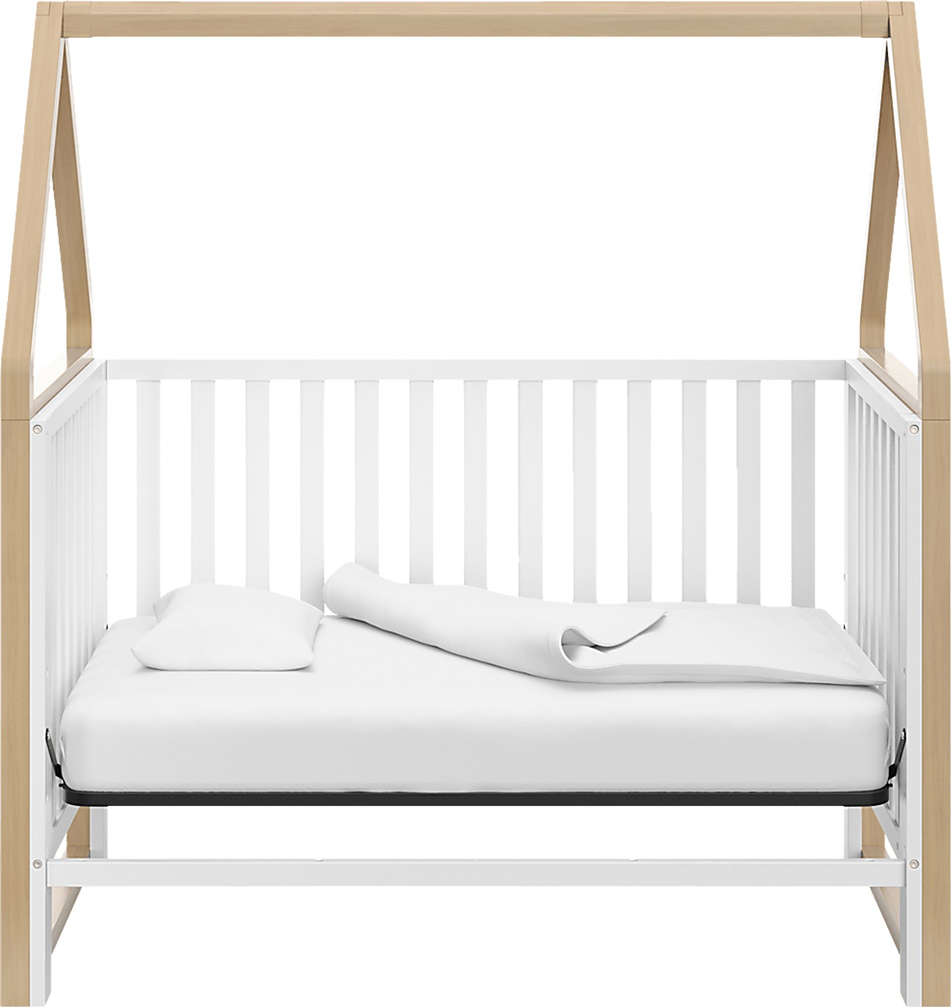 Alcie White Convertible Crib - Image 4