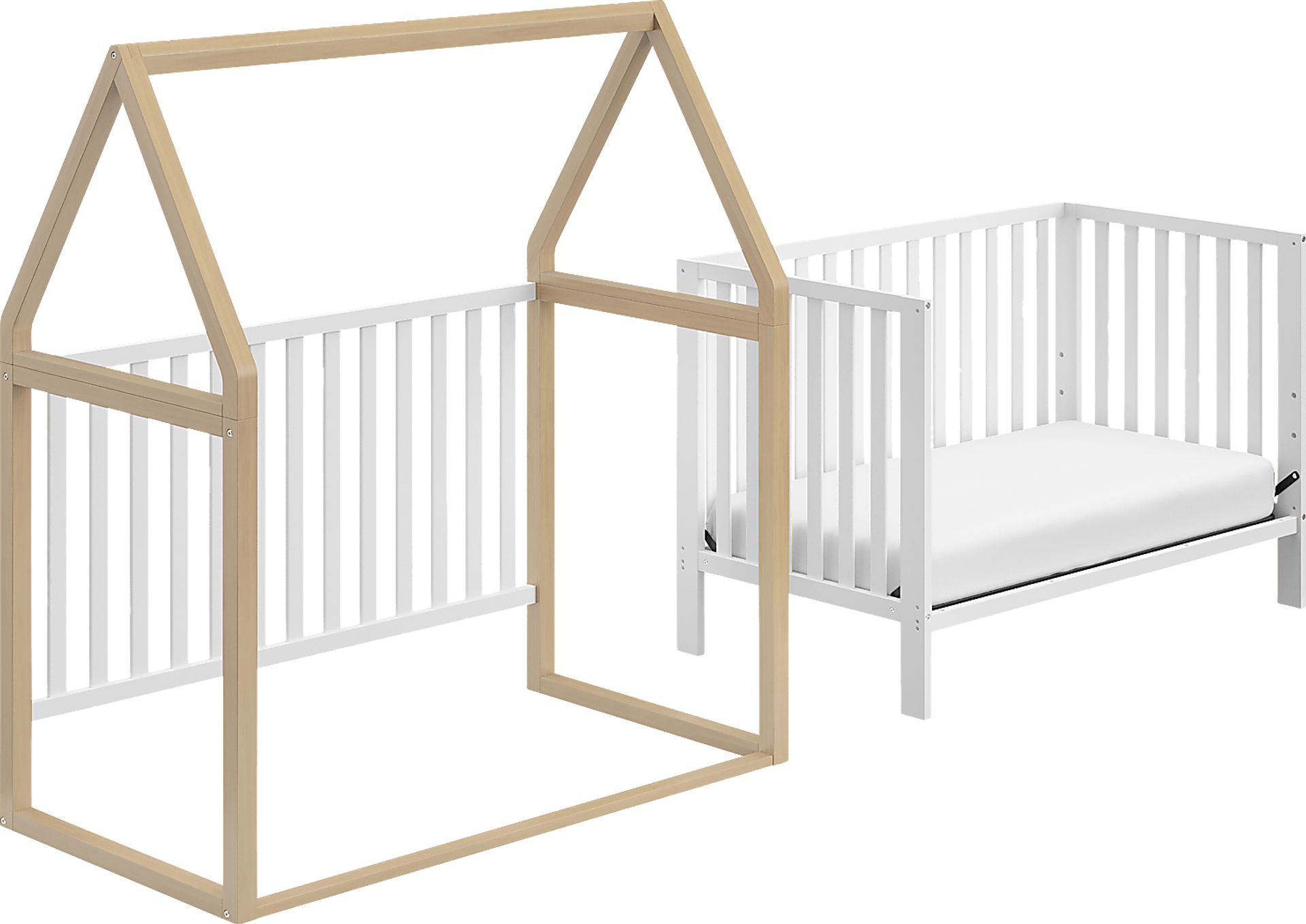 Alcie White Convertible Crib - Image 8