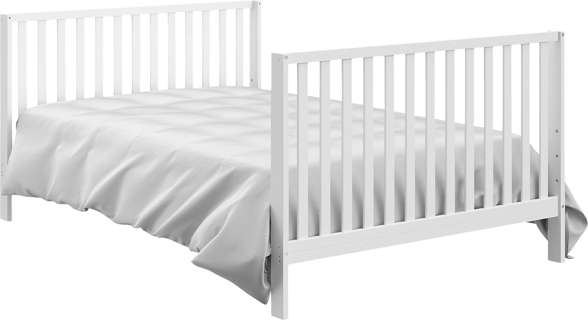 Alcie White Convertible Crib - Image 9