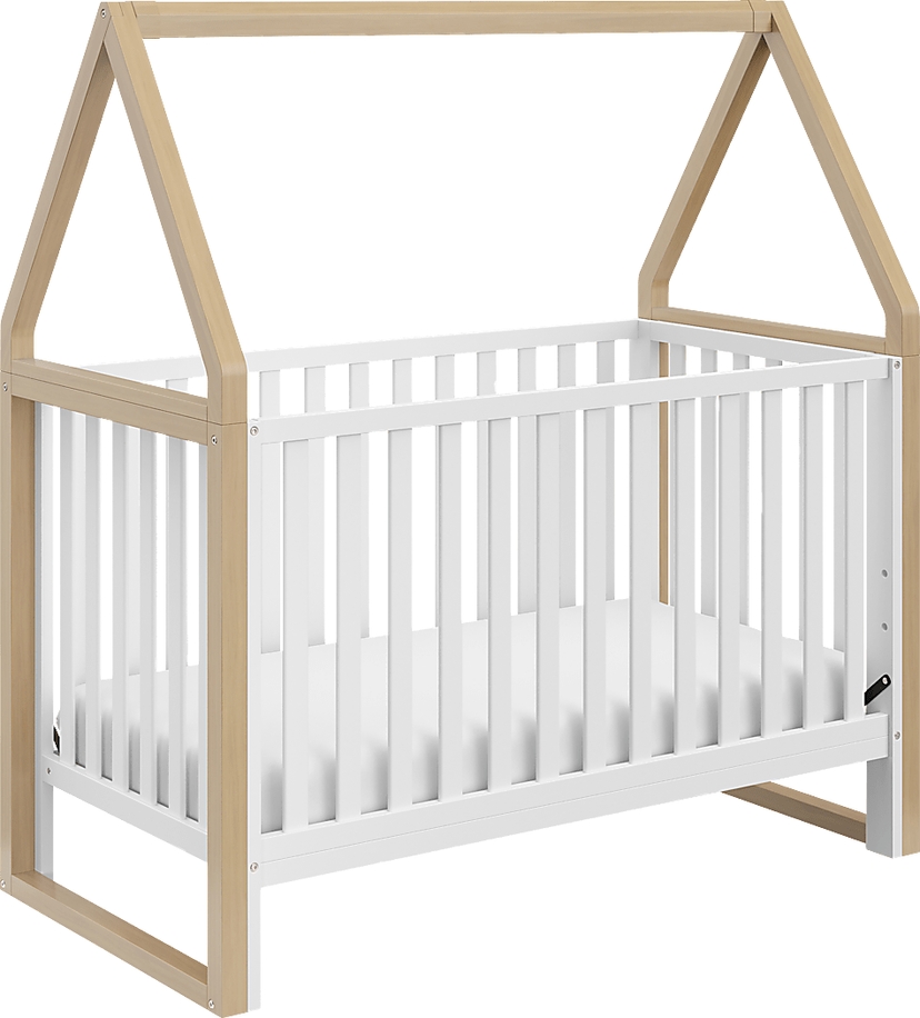 Alcie White Convertible Crib