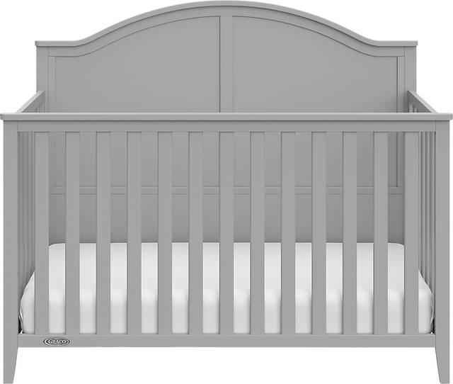 Alcindor Gray Convertible Crib - Thumbnail - Image 3