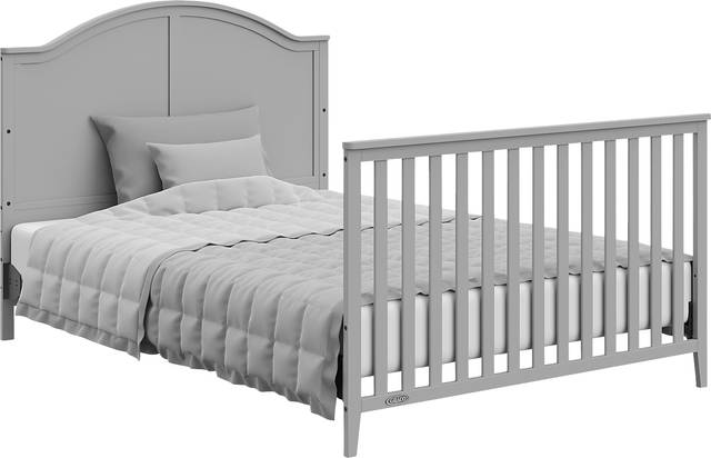 Alcindor Gray Convertible Crib - Thumbnail - Image 7