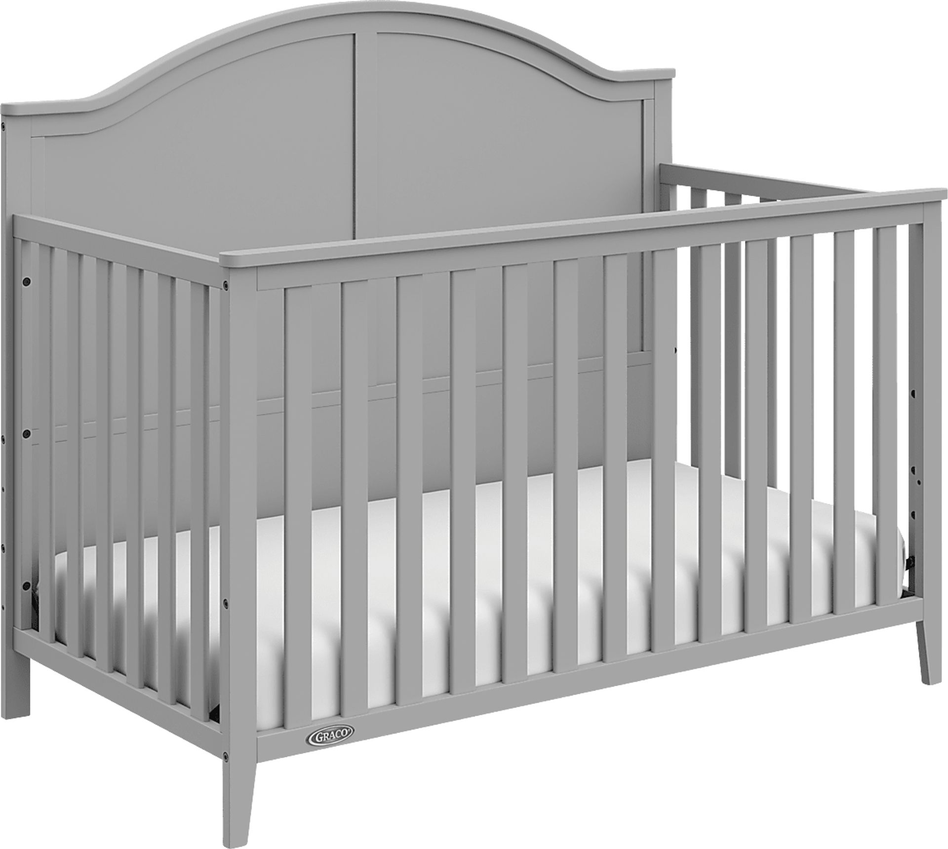 Alcindor Gray Convertible Crib - Image 1