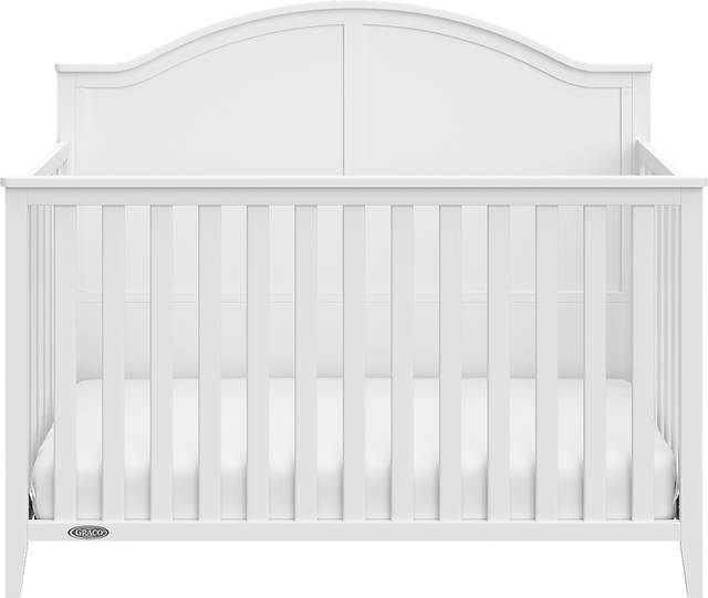 Alcindor White Convertible Crib - Thumbnail - Image 3