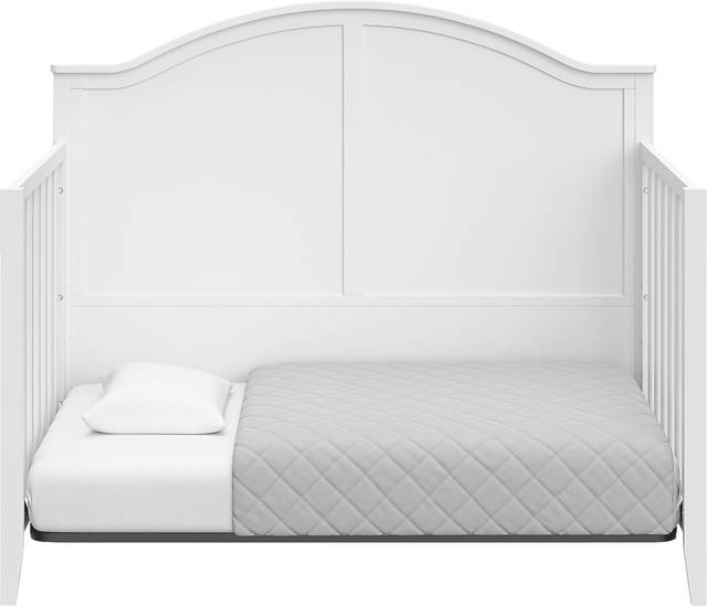 Alcindor White Convertible Crib - Thumbnail - Image 4