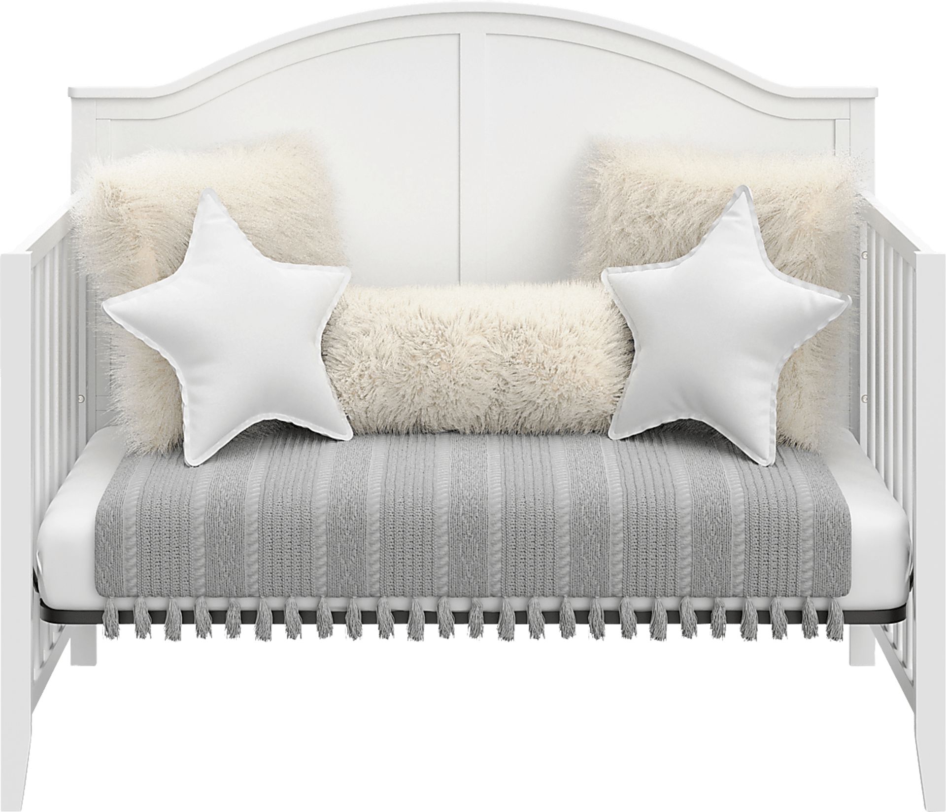 Alcindor White Convertible Crib - Image 5