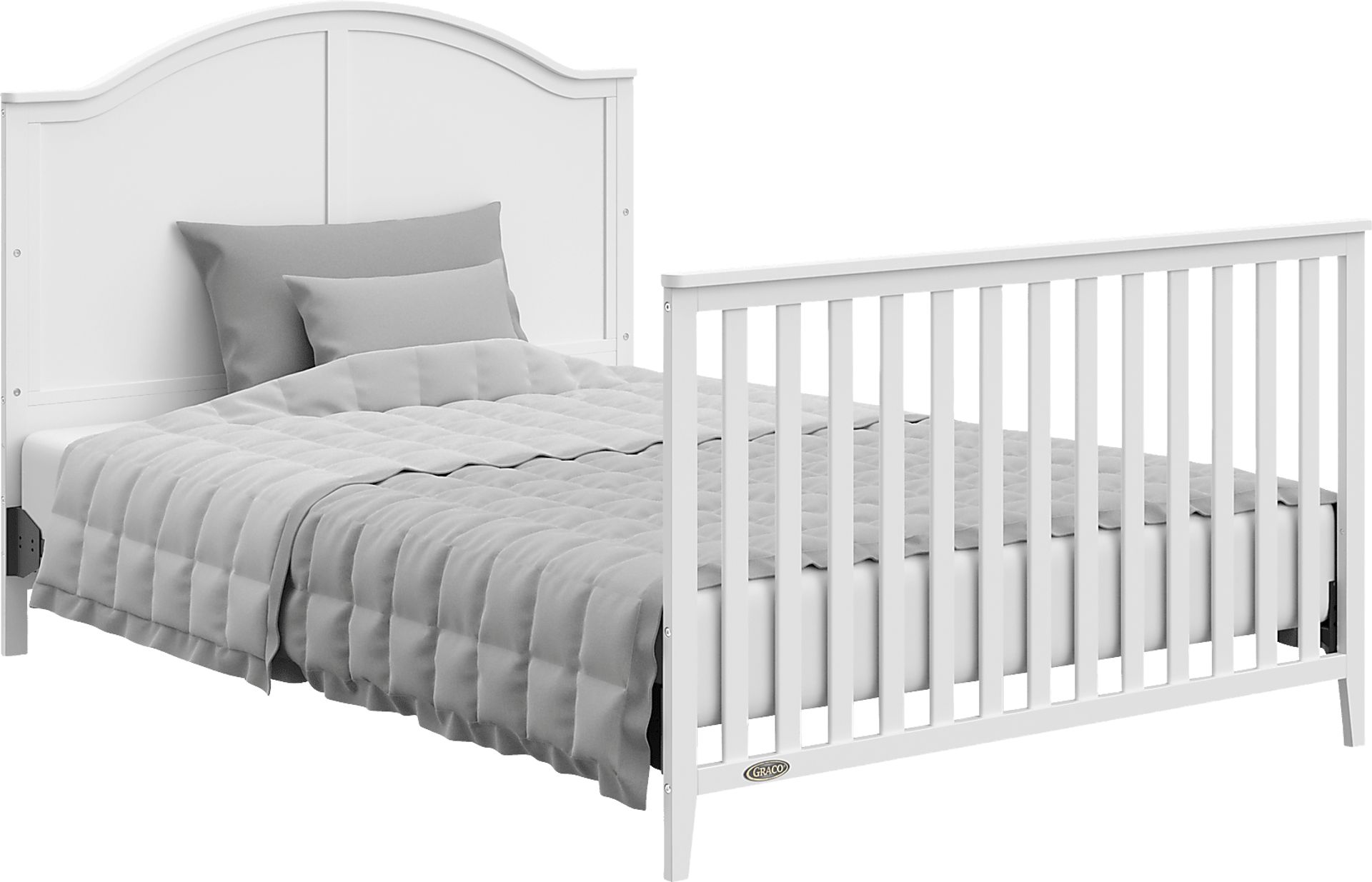 Alcindor White Convertible Crib - Image 7