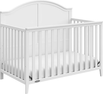 Alcindor White Convertible Crib