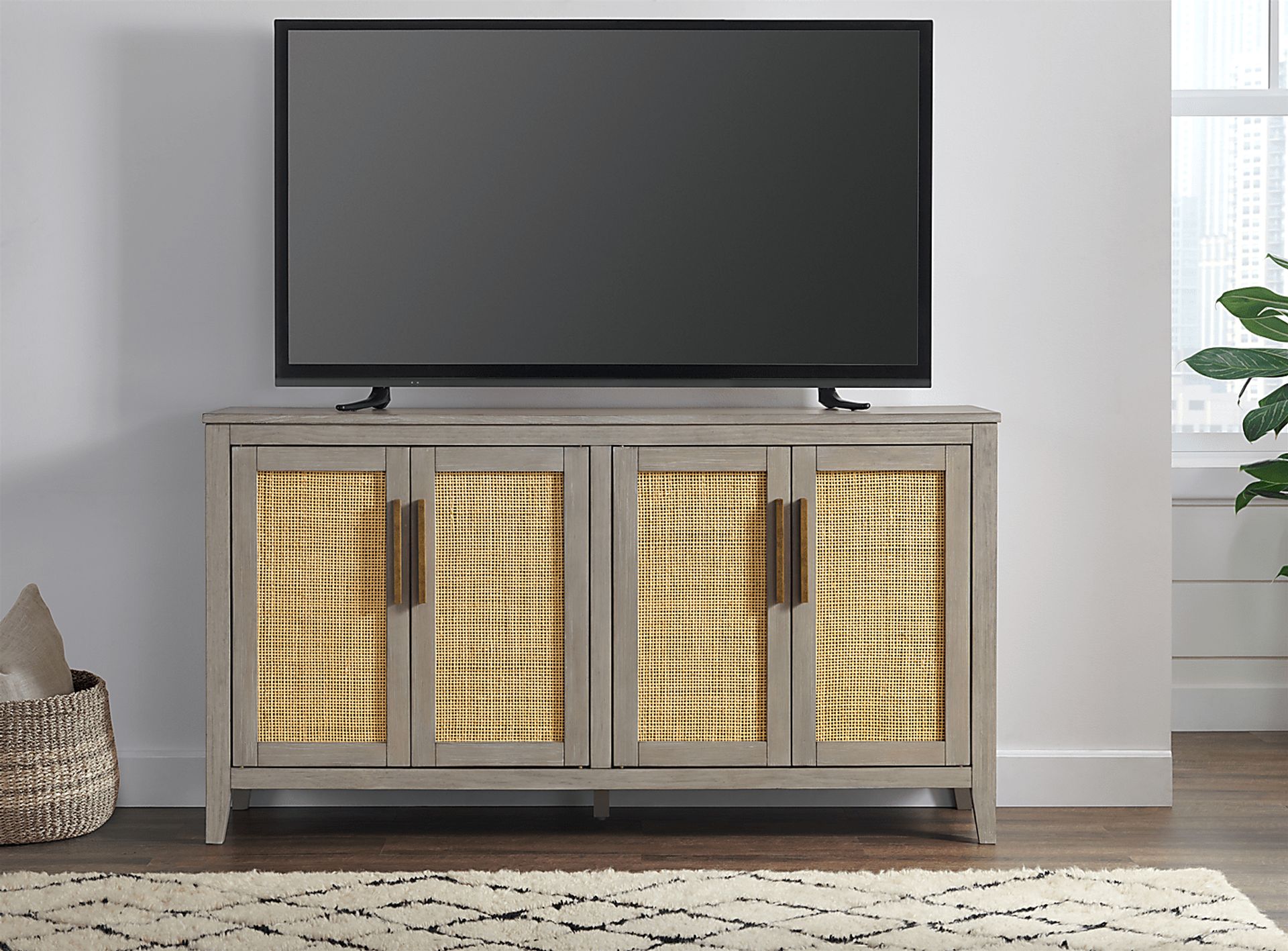 Alcoa Gray 60 in. Console - Image 4