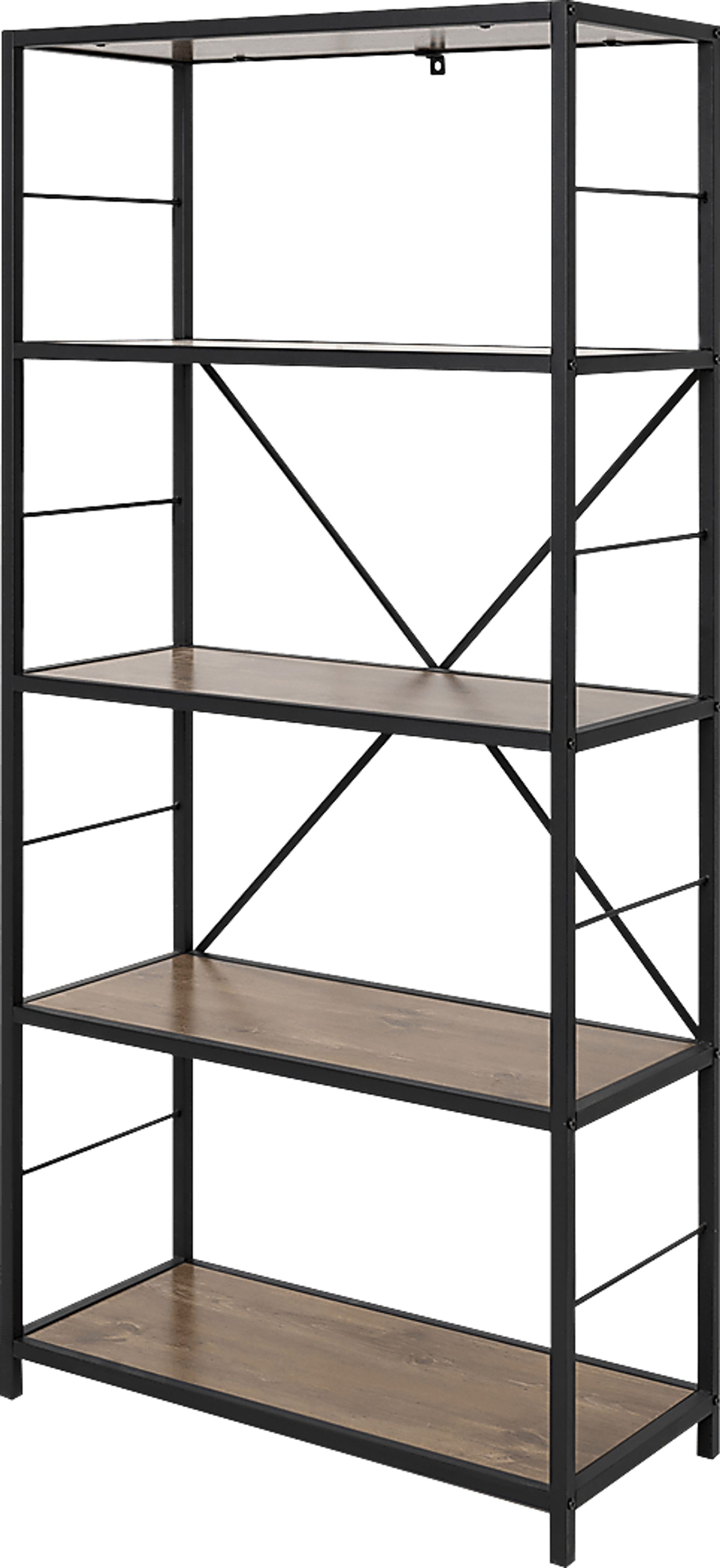 Alcott Brown Bookcase - Image 6