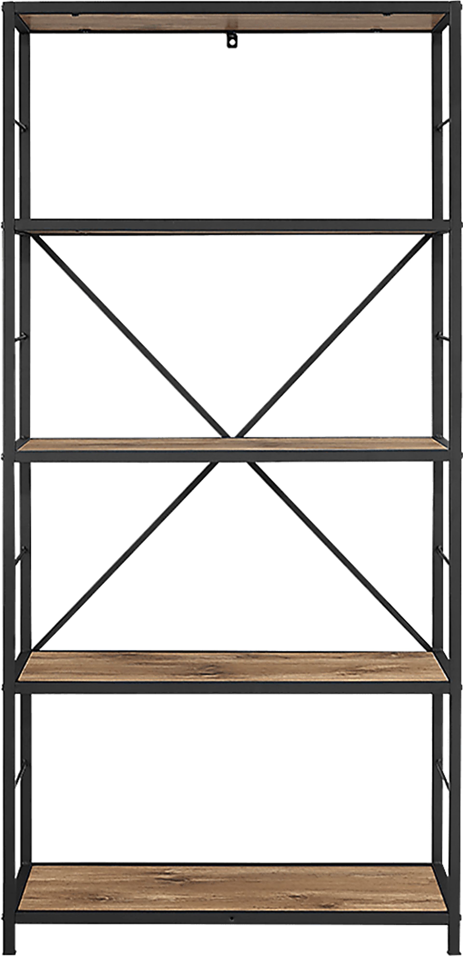Alcott Brown Bookcase - Image 1
