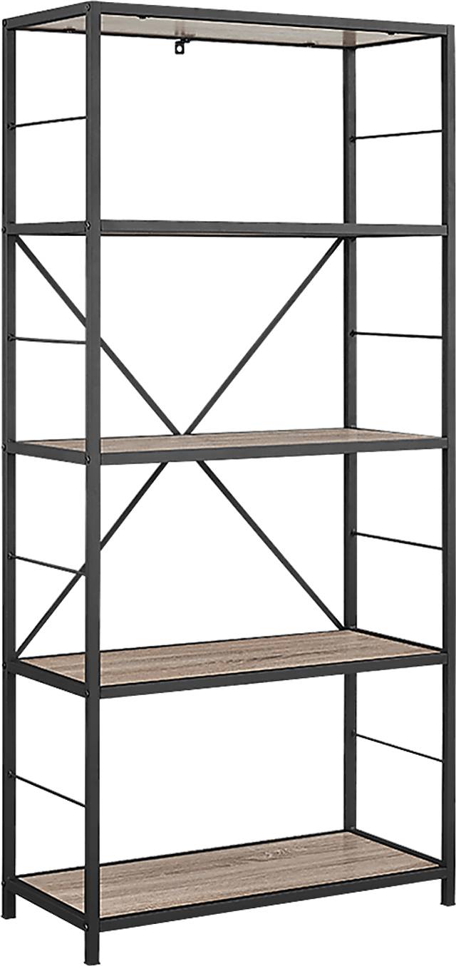 Alcott Gray Bookcase - Thumbnail - Image 2