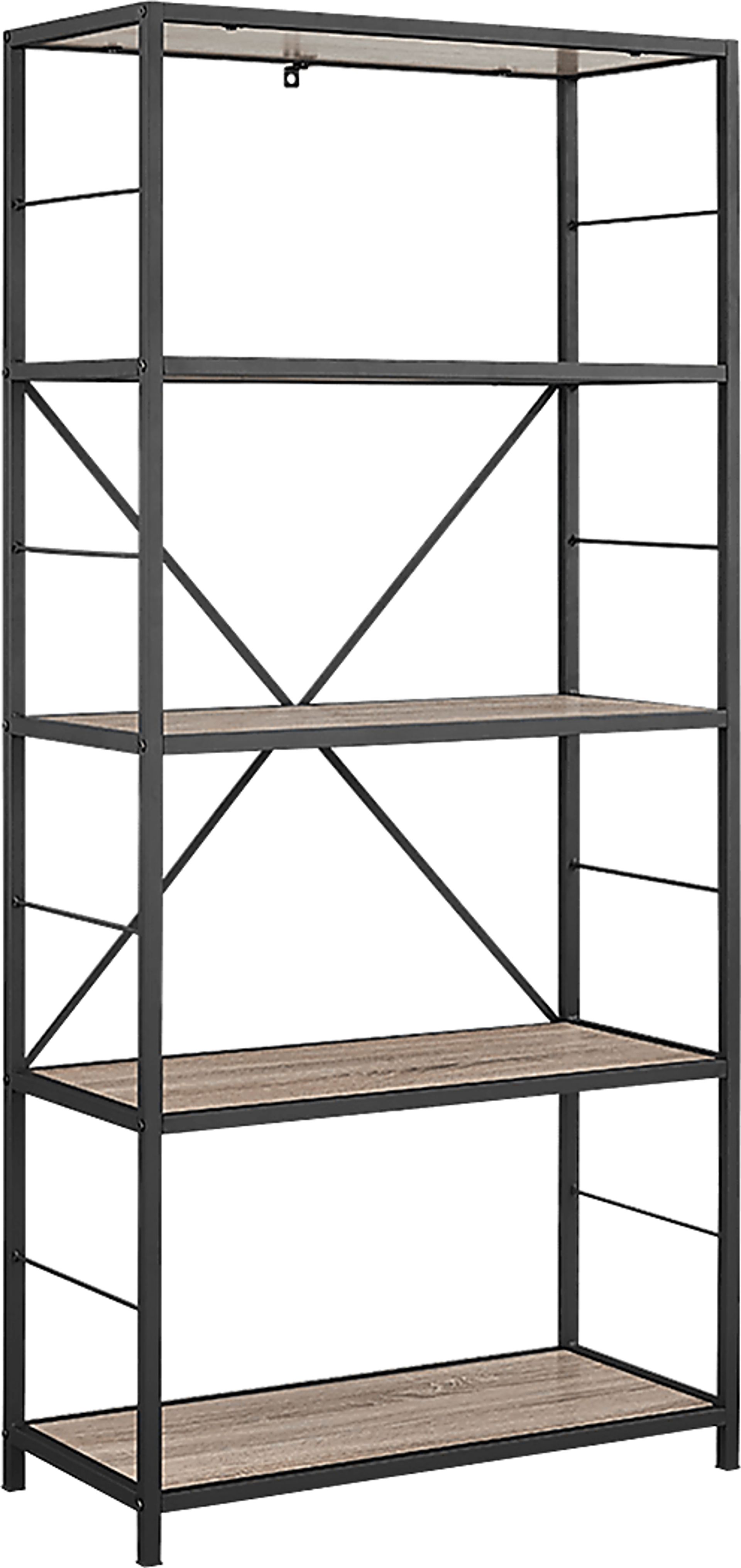 Alcott Gray Bookcase - Image 2