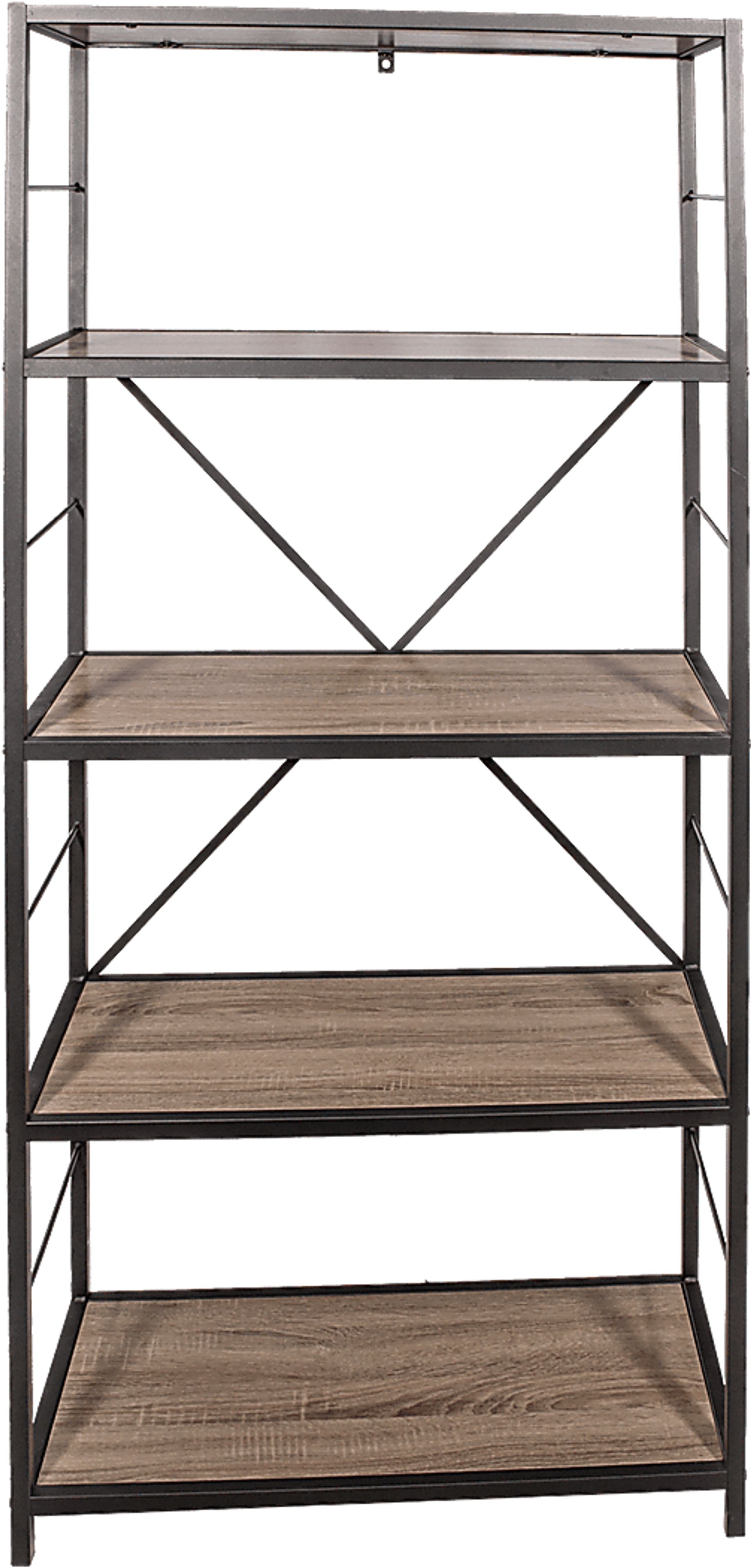 Alcott Gray Bookcase - Image 1