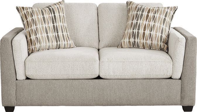 Alcott Gray Loveseat
