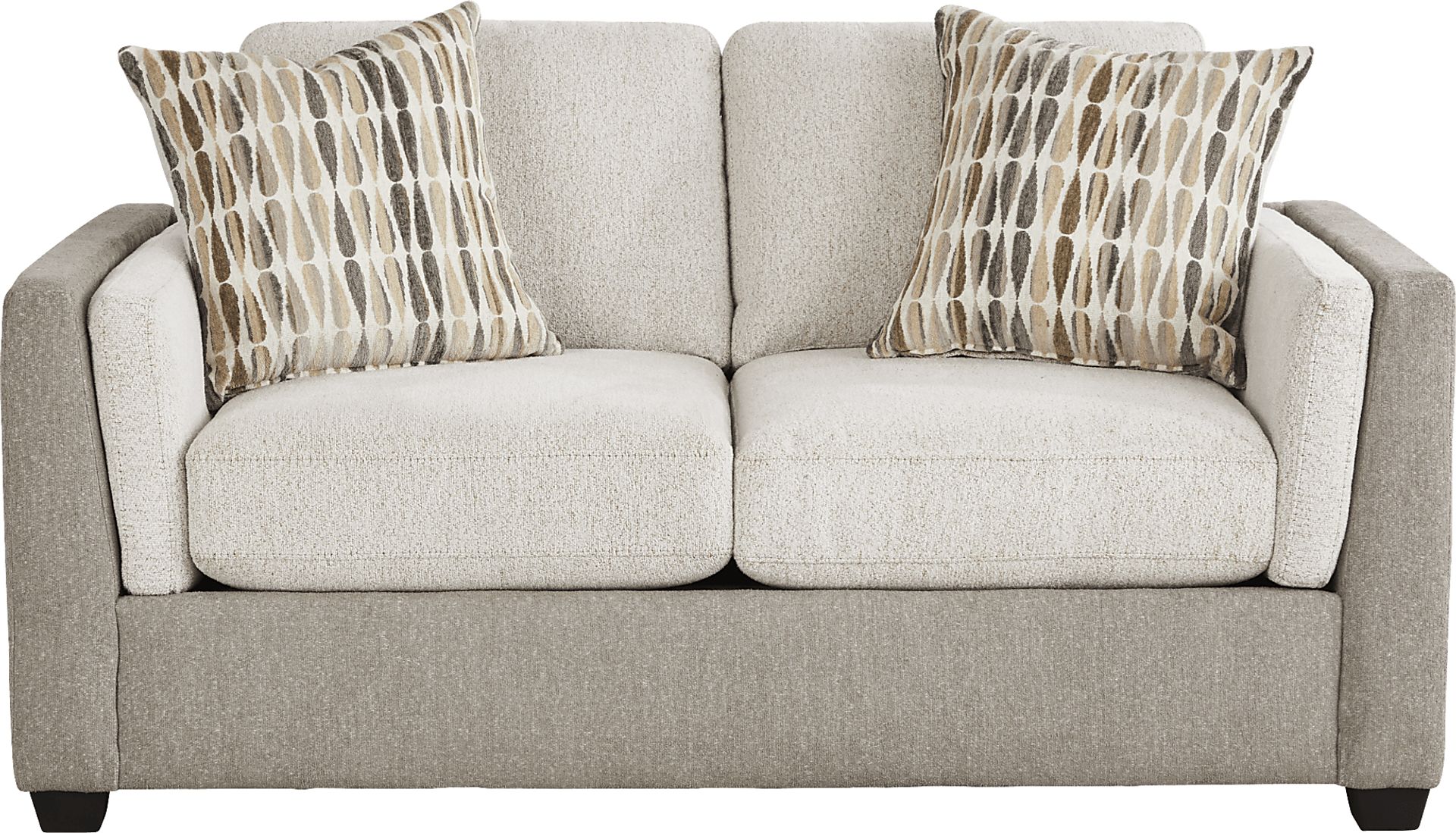 Alcott Gray Loveseat - Image 1