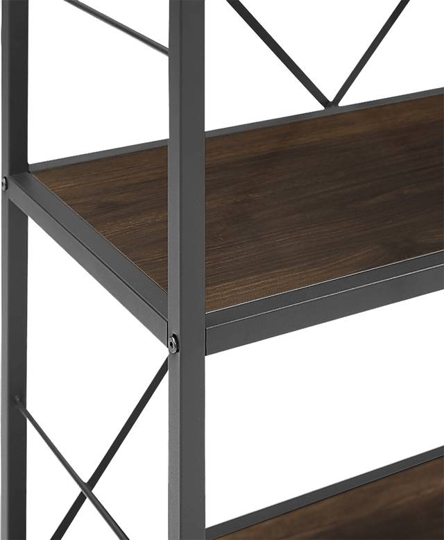 Alcott Walnut Bookcase - Thumbnail - Image 3