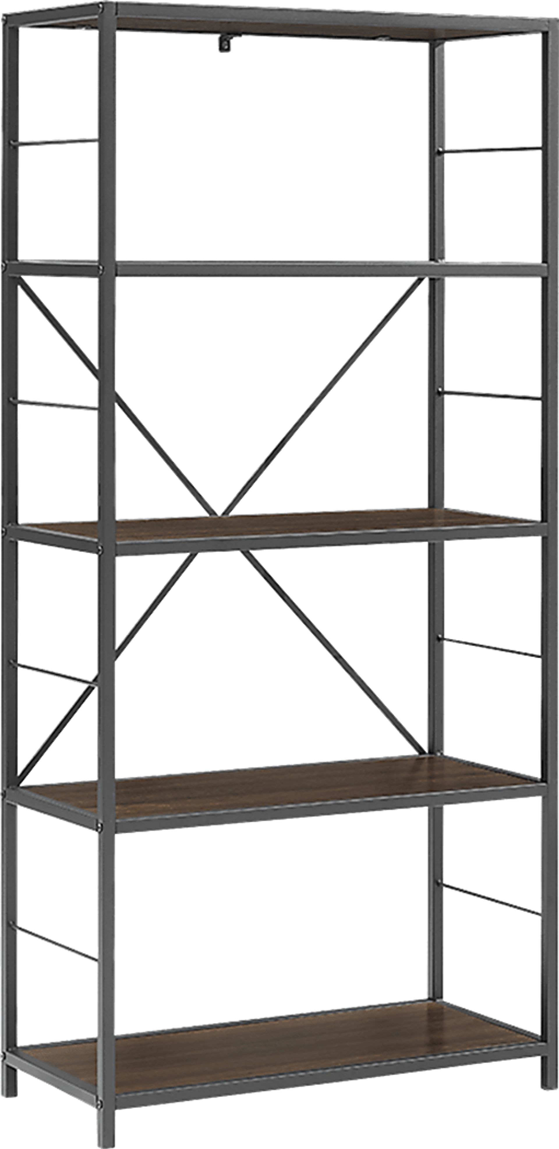Alcott Walnut Bookcase - Image 1