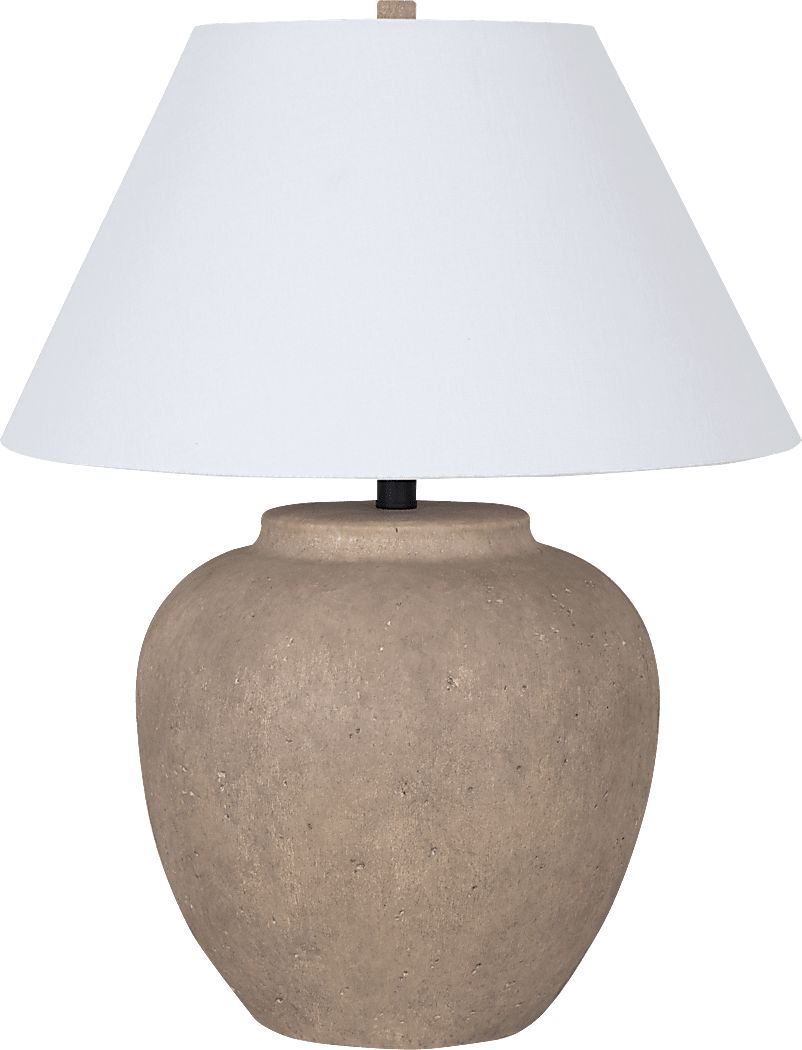 Alcoy Road Brown Table Lamp