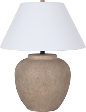 Alcoy Road Brown Table Lamp
