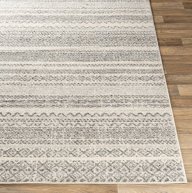 Aldair Gray 7'10 x 10'3 Rug - Thumbnail - Image 2