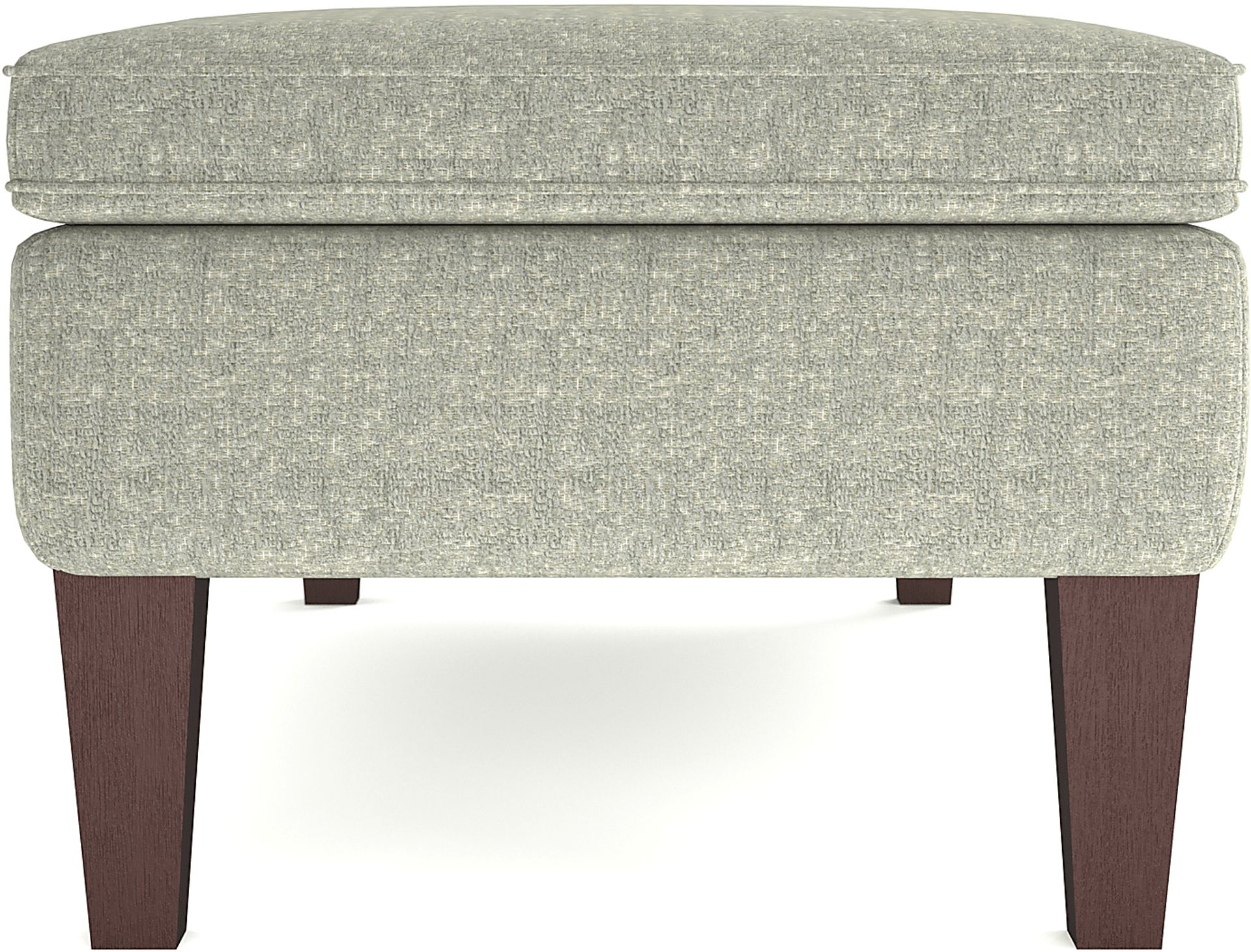 Aldama Light Gray Storage Ottoman - Image 3
