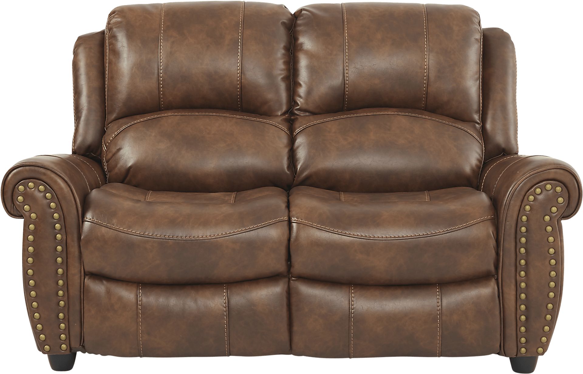 Alden Point Brown 5 Pc Living Room with Reclining Sofa - Image 7