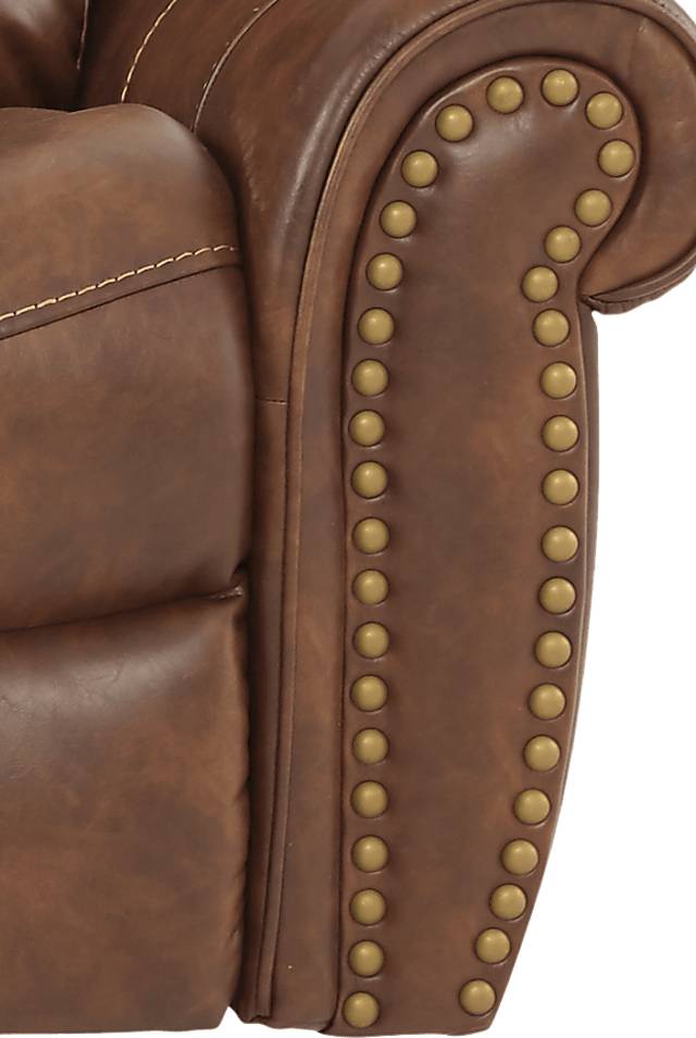 Alden Point Brown Power Reclining Sofa - Thumbnail - Image 3