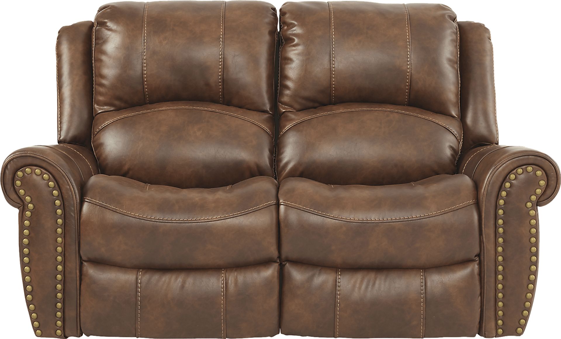 Alden Point Brown 5 Pc Reclining Living Room - Image 7