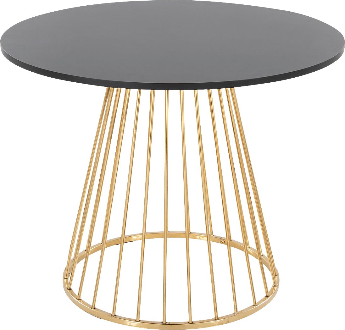 Aldendell Black Dining Table - Thumbnail 2