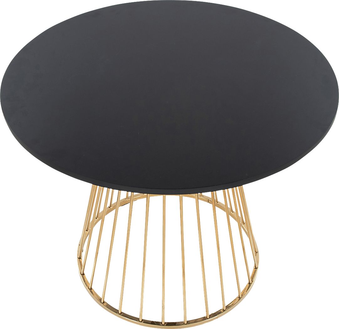 Aldendell Black Dining Table - Thumbnail 3